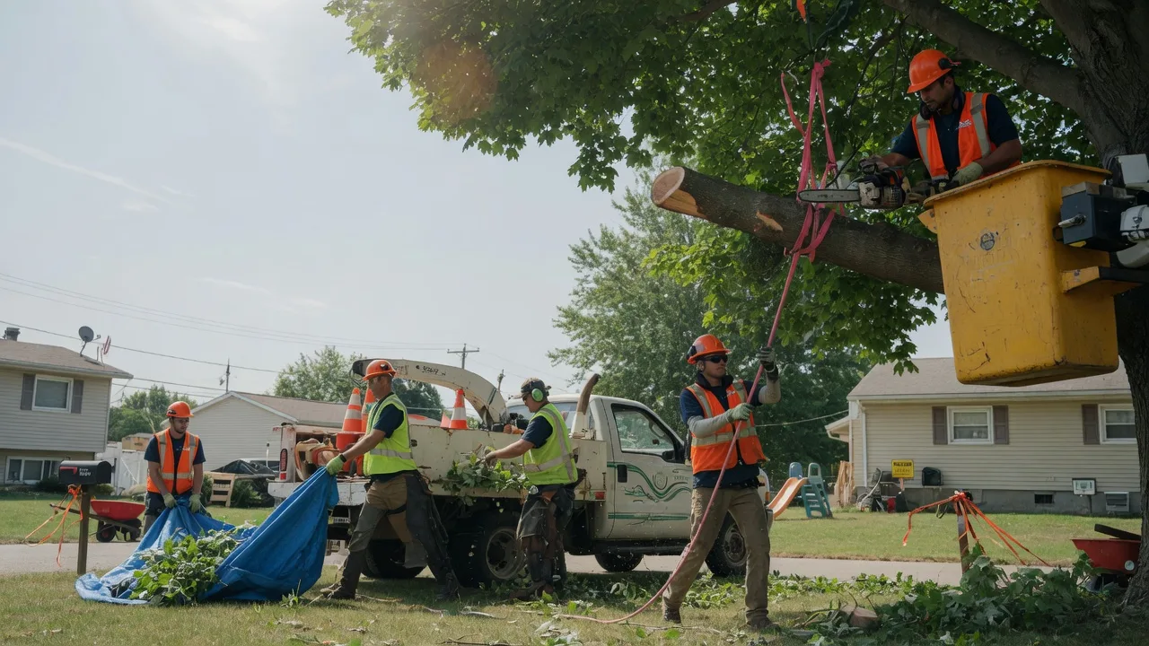 Large Tree Relocation in Goldsboro, MD
